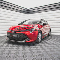 Maxton Design - Front Splitter V.1 + Flaps Toyota Corolla GR Sport XII