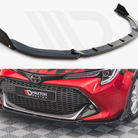 Maxton Design - Front Splitter V.1 + Flaps Toyota Corolla GR Sport XII