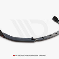 Maxton Design - Front Splitter V.1 + Flaps Toyota Corolla GR Sport XII