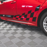 Maxton Design - SIDE SKIRTS DIFFUSERS TOYOTA COROLLA GR SPORT HATCHBACK XII (2019-)