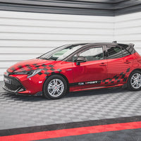 Maxton Design - SIDE SKIRTS DIFFUSERS V.1 + FLAPS TOYOTA COROLLA GR SPORT HATCHBACK XII