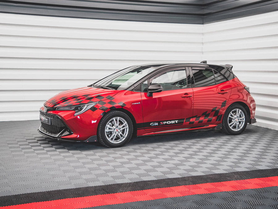 Maxton Design - SIDE SKIRTS DIFFUSERS V.1 + FLAPS TOYOTA COROLLA GR SPORT HATCHBACK XII