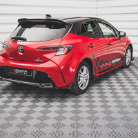 Maxton Design - CENTRAL REAR SPLITTER (+FLAPS) TOYOTA COROLLA GR SPORT HATCHBACK XII (2019-2023)