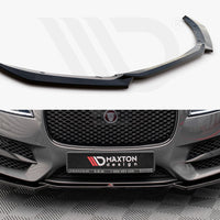 Maxton Design - FRONT SPLITTER V.1 JAGUAR XF R-SPORT MK2 (2015-2020)