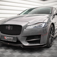 Maxton Design - FRONT SPLITTER V.1 JAGUAR XF R-SPORT MK2 (2015-2020)