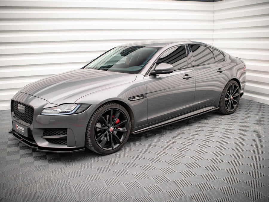 Maxton Design - SIDE SKIRTS DIFFUSERS JAGUAR XF R-SPORT MK2 (2015-2020)