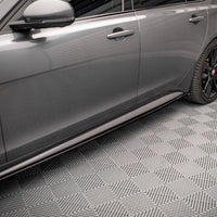 Maxton Design - SIDE SKIRTS DIFFUSERS JAGUAR XF R-SPORT MK2 (2015-2020)
