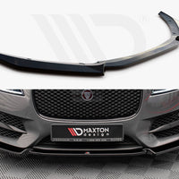 Maxton Design - FRONT SPLITTER V.2 JAGUAR XF R-SPORT MK2 (2015-2020)