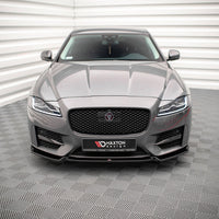 Maxton Design - FRONT SPLITTER V.2 JAGUAR XF R-SPORT MK2 (2015-2020)