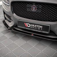 Maxton Design - FRONT SPLITTER V.2 JAGUAR XF R-SPORT MK2 (2015-2020)
