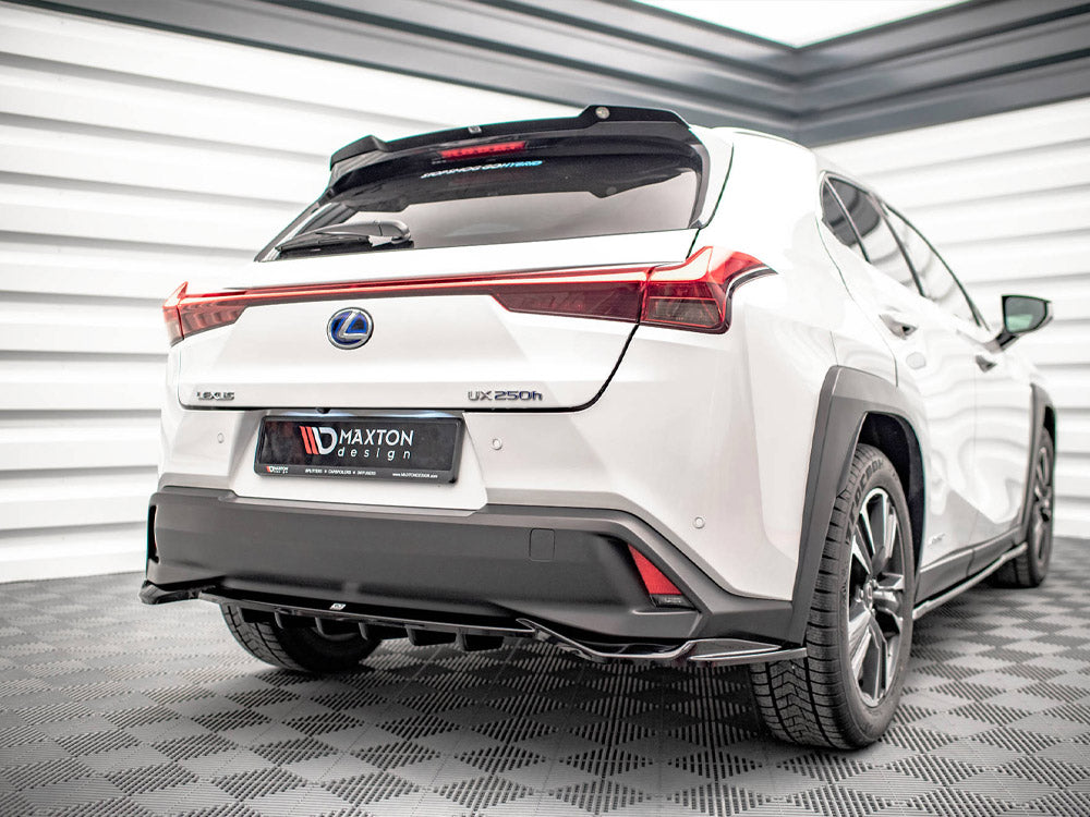 Maxton Design - CENTRAL REAR SPLITTER (VERTICAL BARS) LEXUS UX MK1 (2018-)