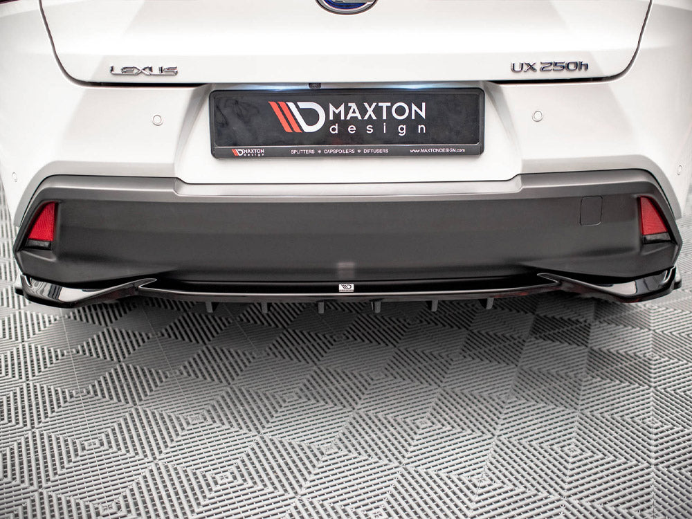 Maxton Design - CENTRAL REAR SPLITTER (VERTICAL BARS) LEXUS UX MK1 (2018-)