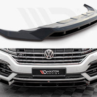 Maxton Design - FRONT SPLITTER VW TOUAREG R-LINE MK3 (2018-2023)