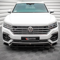 Maxton Design - FRONT SPLITTER VW TOUAREG R-LINE MK3 (2018-2023)