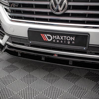 Maxton Design - FRONT SPLITTER VW TOUAREG R-LINE MK3 (2018-2023)