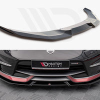 Maxton Design - FRONT SPLITTER V.2 NISSAN 370Z NISMO FACELIFT (2014-2020)