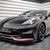 Maxton Design - FRONT SPLITTER V.2 NISSAN 370Z NISMO FACELIFT (2014-2020)