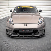 Maxton Design - STREET PRO FRONT SPLITTER NISSAN 370Z NISMO FACELIFT (2014-2020)
