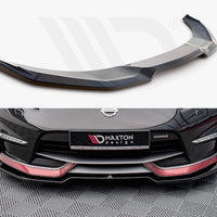 Maxton Design - FRONT SPLITTER V.3 NISSAN 370Z NISMO FACELIFT (2014-2020)