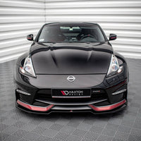 Maxton Design - FRONT SPLITTER V.3 NISSAN 370Z NISMO FACELIFT (2014-2020)