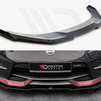Maxton Design - FRONT SPLITTER V.1 NISSAN 370Z NISMO FACELIFT (2014-2020)