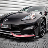 Maxton Design - FRONT SPLITTER V.1 NISSAN 370Z NISMO FACELIFT (2014-2020)