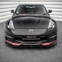 Maxton Design - FRONT SPLITTER V.1 NISSAN 370Z NISMO FACELIFT (2014-2020)
