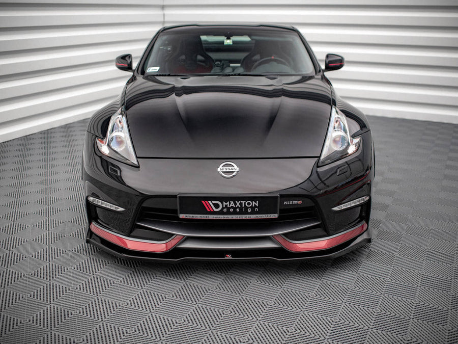 Maxton Design - FRONT SPLITTER V.1 NISSAN 370Z NISMO FACELIFT (2014-2020)