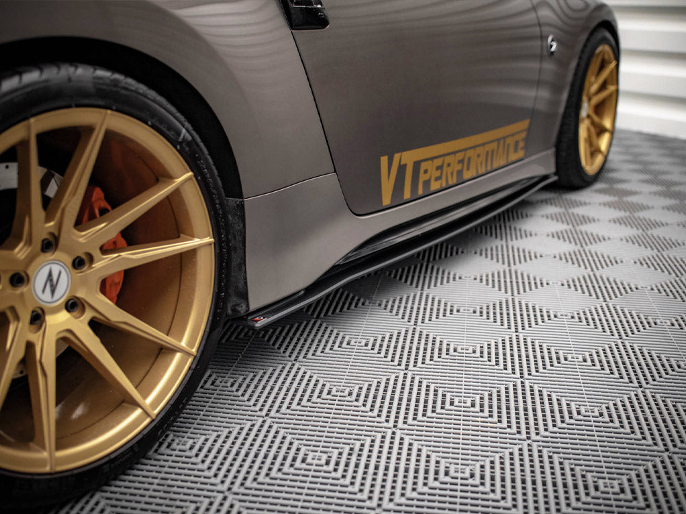 Maxton Design - STREET PRO SIDE SKIRTS DIFFUSERS NISSAN 370Z NISMO FACELIFT (2014-2020)