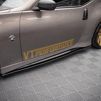 Maxton Design - STREET PRO SIDE SKIRTS DIFFUSERS NISSAN 370Z NISMO FACELIFT (2014-2020)