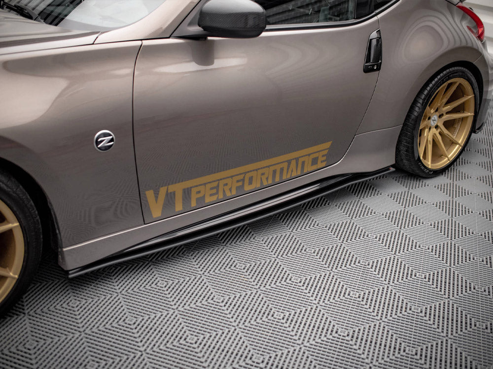 Maxton Design - STREET PRO SIDE SKIRTS DIFFUSERS NISSAN 370Z NISMO FACELIFT (2014-2020)