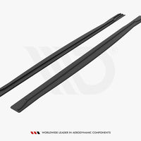 Maxton Design - STREET PRO SIDE SKIRTS DIFFUSERS NISSAN 370Z NISMO FACELIFT (2014-2020)