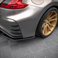 Maxton Design - STREET PRO REAR SIDE SPLITTERS NISSAN 370Z NISMO FACELIFT (2014-2020)