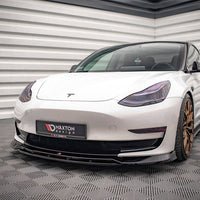 Maxton Design - FRONT SPLITTER V.3 TESLA MODEL 3 (2017-2023)