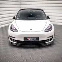 Maxton Design - FRONT SPLITTER V.3 TESLA MODEL 3 (2017-2023)