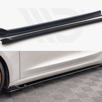 Maxton Design - SIDE SKIRTS DIFFUSERS V.2 TESLA MODEL 3 (2017-2023)