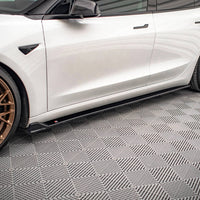 Maxton Design - SIDE SKIRTS DIFFUSERS V.2 TESLA MODEL 3 (2017-2023)