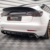 Maxton Design - REAR VALANCE V.2 TESLA MODEL 3 (2017-2023)