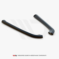 Maxton Design - REAR SIDE SPLITTERS VOLVO V70 MK3 (2007-2013)