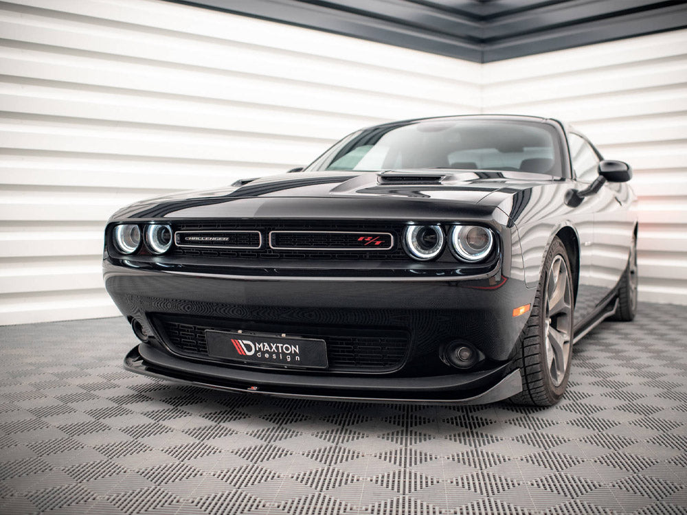 Maxton Design - FRONT SPLITTER DODGE CHALLENGER RT MK3 FACELIFT (2014-)