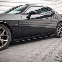 Maxton Design - SIDE SKIRTS DIFFUSERS DODGE CHALLENGER RT MK3 FACELIFT (2014-)