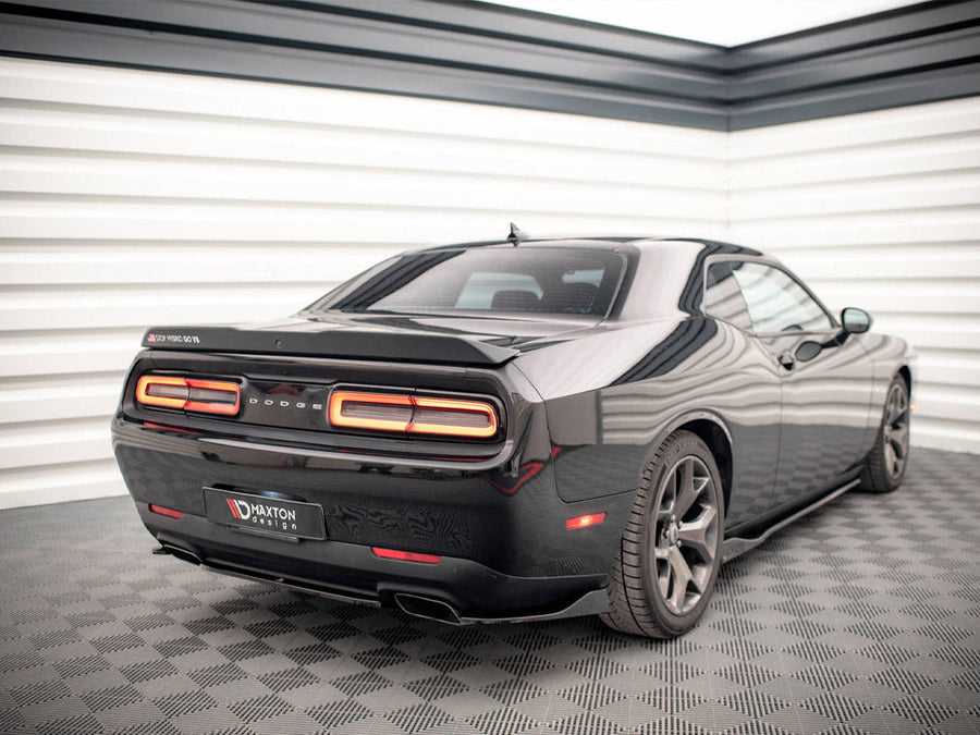 Maxton Design - REAR SIDE SPLITTERS DODGE CHALLENGER RT MK3 FACELIFT (2014-)