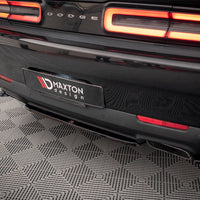 Maxton Design - CENTRAL REAR SPLITTER DODGE CHALLENGER RT MK3 FACELIFT (2014-)