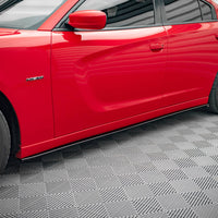 Maxton Design - SIDE SKIRTS DIFFUSERS DODGE CHARGER RT MK7 FACELIFT (2014-)