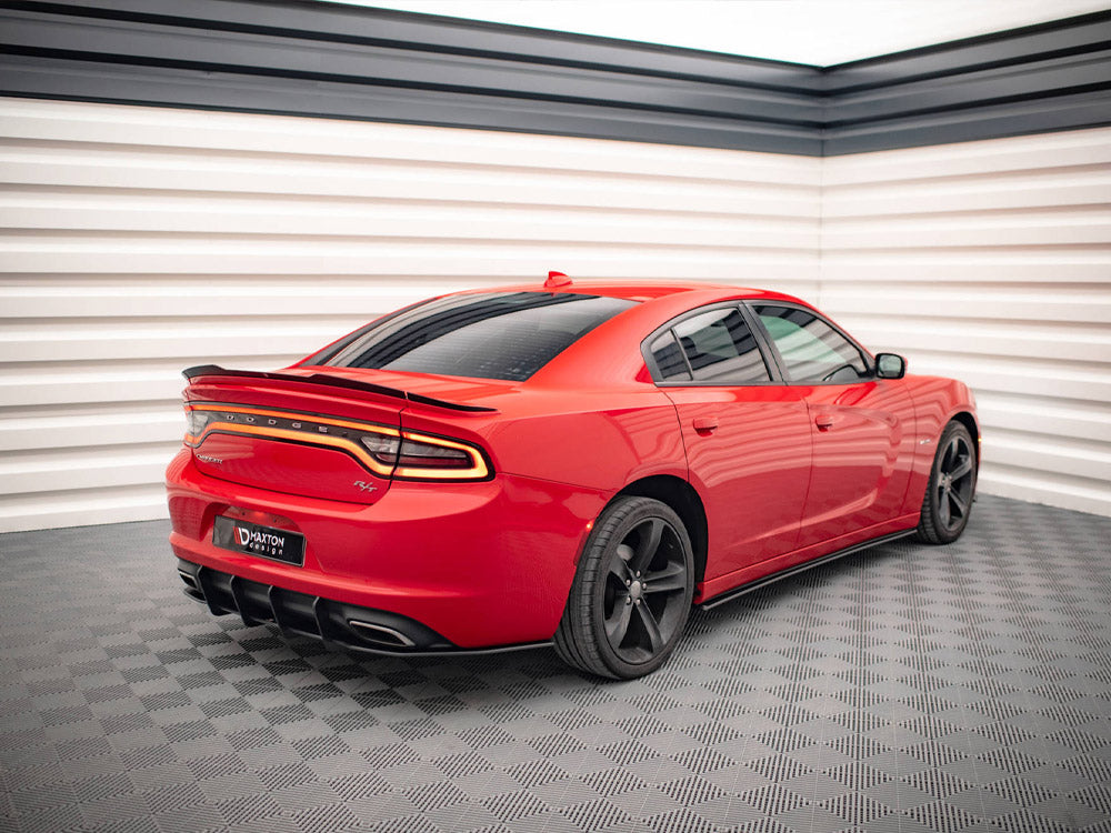Maxton Design - STREET PRO SIDE SKIRTS DIFFUSERS DODGE CHARGER RT MK7 FACELIFT (2014-)