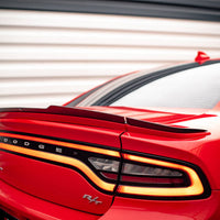 Maxton Design - SET OF SPOILER CAPS DODGE CHARGER RT MK7 FACELIFT (2014-)