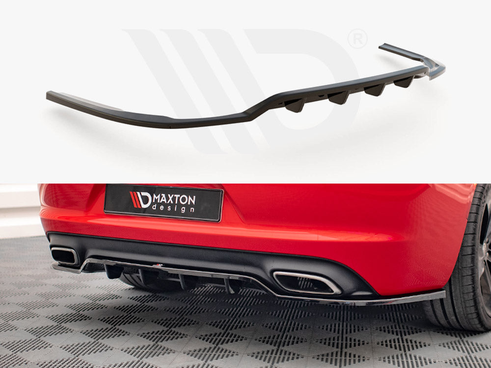 Maxton Design - CENTRAL REAR SPLITTER (VERTICAL BARS) DODGE CHARGER RT MK7 FACELIFT (2014-2023)