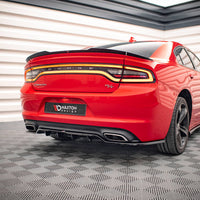 Maxton Design - CENTRAL REAR SPLITTER (VERTICAL BARS) DODGE CHARGER RT MK7 FACELIFT (2014-2023)