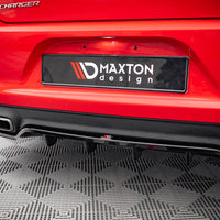Maxton Design - CENTRAL REAR SPLITTER (VERTICAL BARS) DODGE CHARGER RT MK7 FACELIFT (2014-2023)