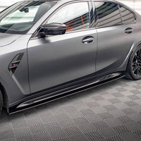 Maxton Design - SIDE SKIRTS DIFFUSERS V.1 BMW M3 G80 (2021-)
